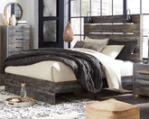 J&M Furniture - Ashley Furniture - Drystan Queen Panel Bed - Queen Panel Bed - B211B4
